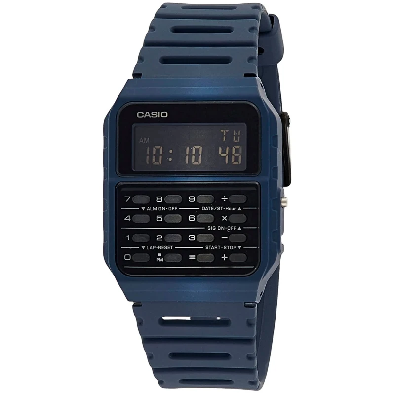 Casio Ca-53wf-2bdf Vintage Reloj Para Unisex Color Azul