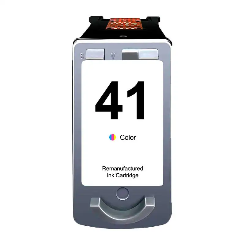 Compatible canon cl41 / cl51 / cl38 color cartucho de tinta - muestra nivel de tinta - 0617b001 / 0618b001 / 2146b001