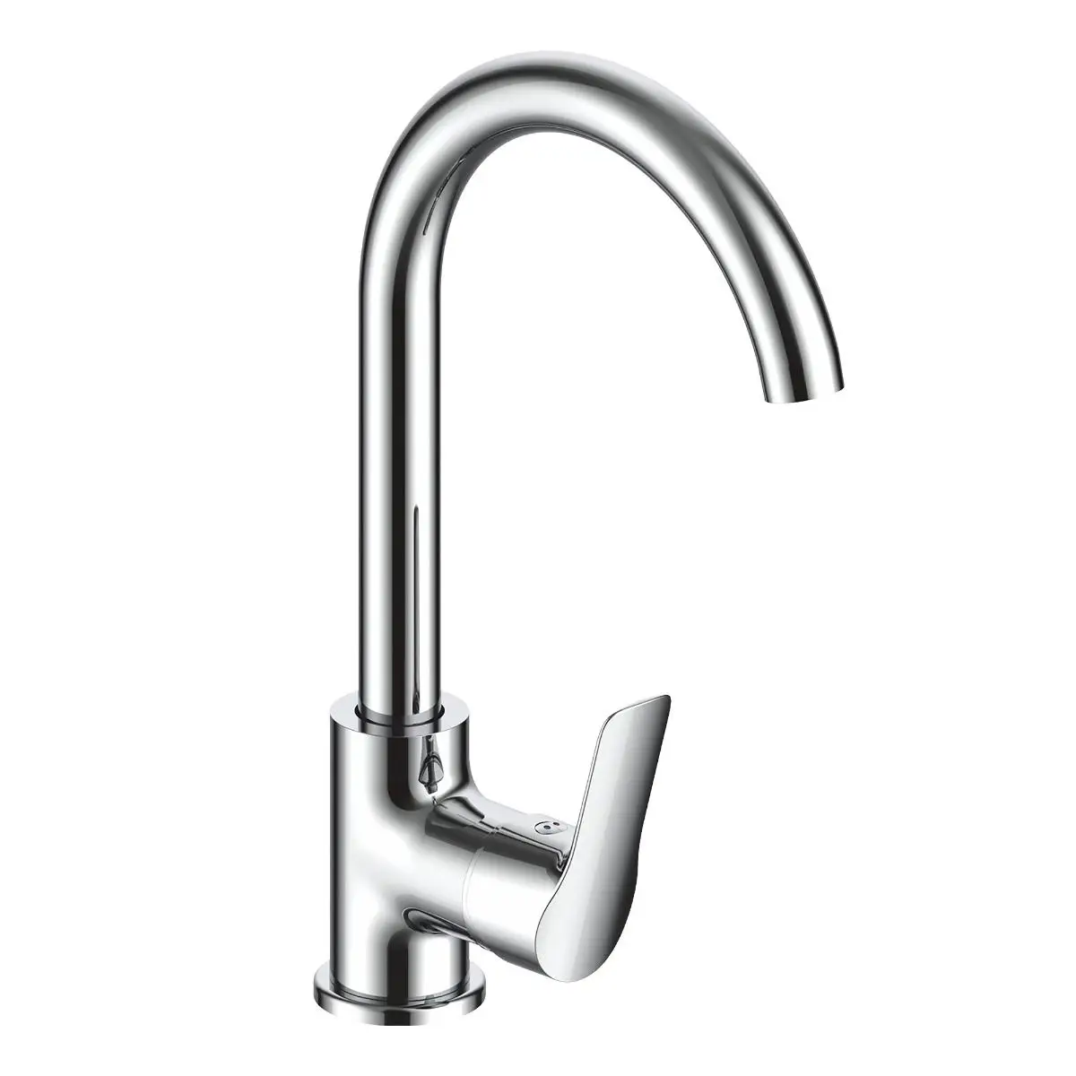 Monomando Fregadera DUERO – Caño Alto Vertical