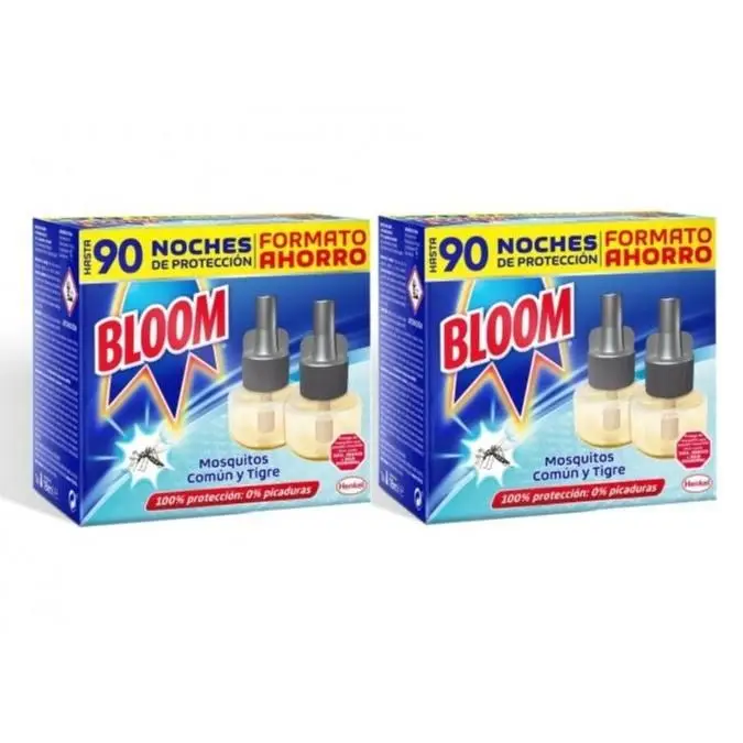 PACK de 2 - Insecticida Bloom Max Moscas y Mosquitos 4 Recambios
