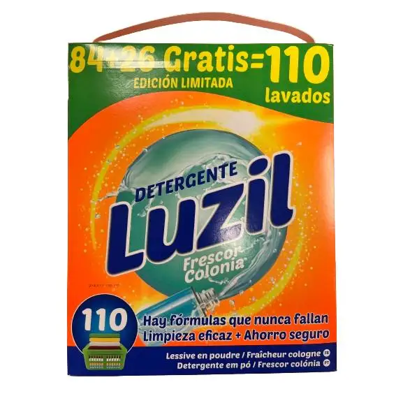 LUZIL FRESCOR Cologne detergent powder 84 + 26 free washes