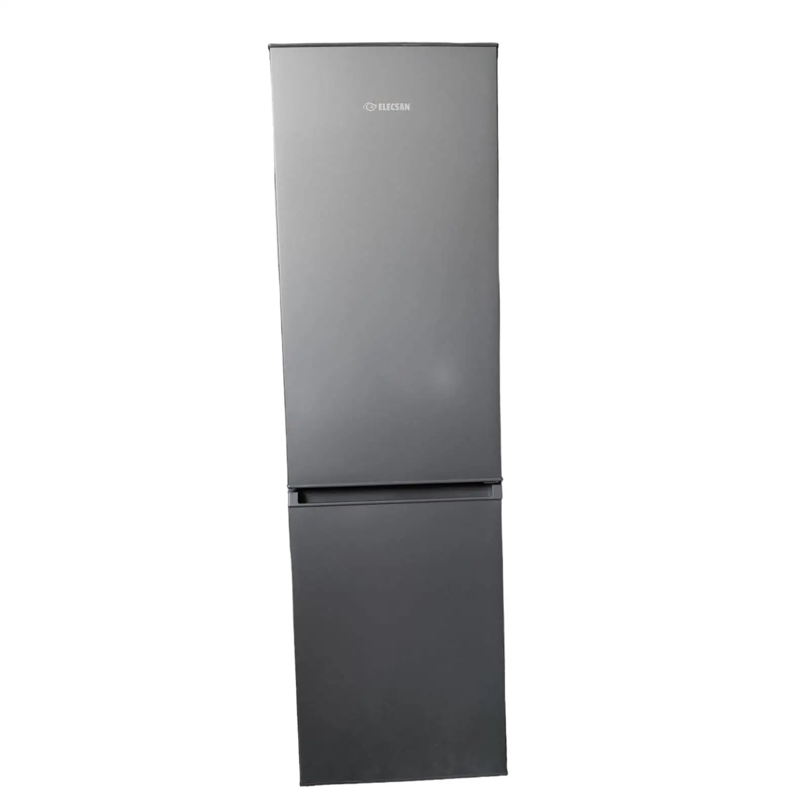 ELECSAN COMBI refrigerator, GRIS-INOX COLOR, A ++/ E, height 151,5cm, width 44cm, LED light