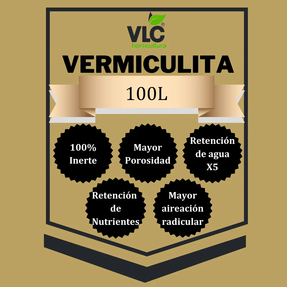 ✅High quality vermiculite VLC plant horticulture No. 2 100L High quality. Thanks to its benefits such as retention of water and nutrients since it is a very porous material, vermiculite is ideal for mixing with any type of substrate