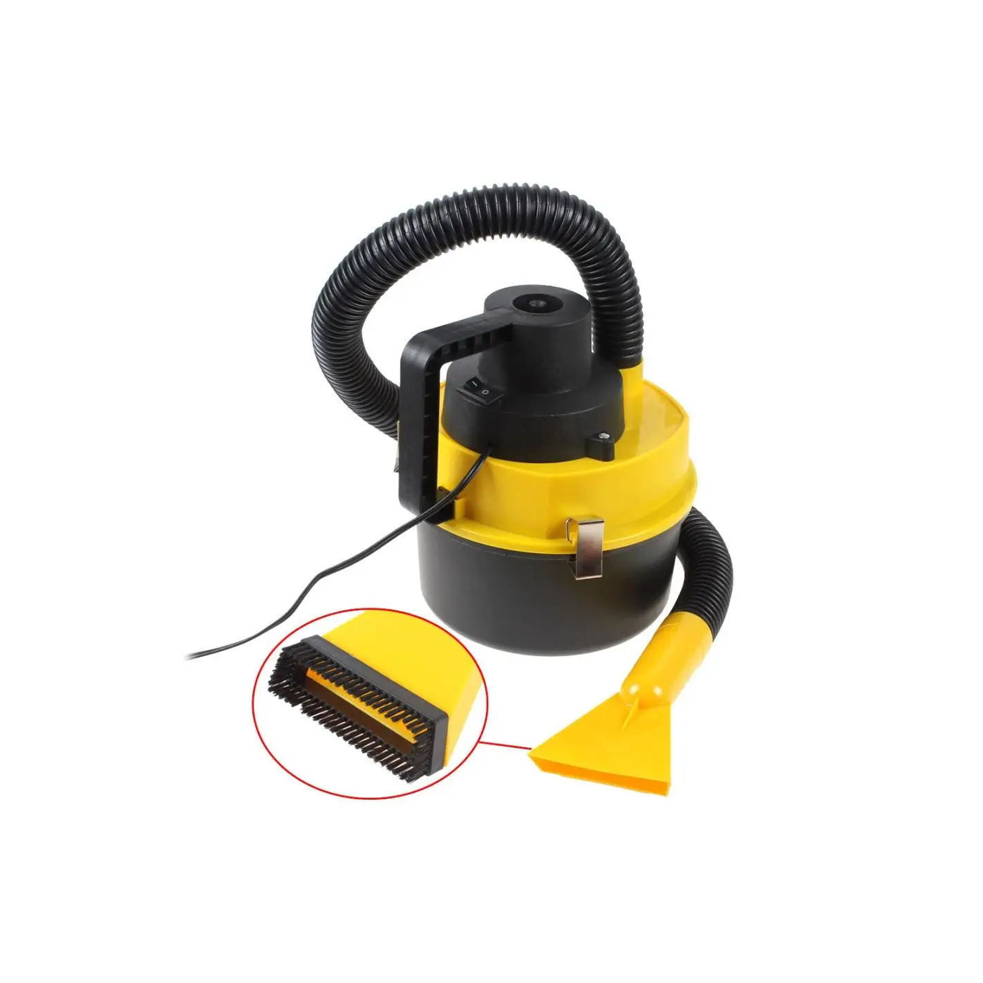 Mediawave Store Aspirapolvere bidone XONE 4,5 lt auto 12v CP029 presa accendisigari e accessori