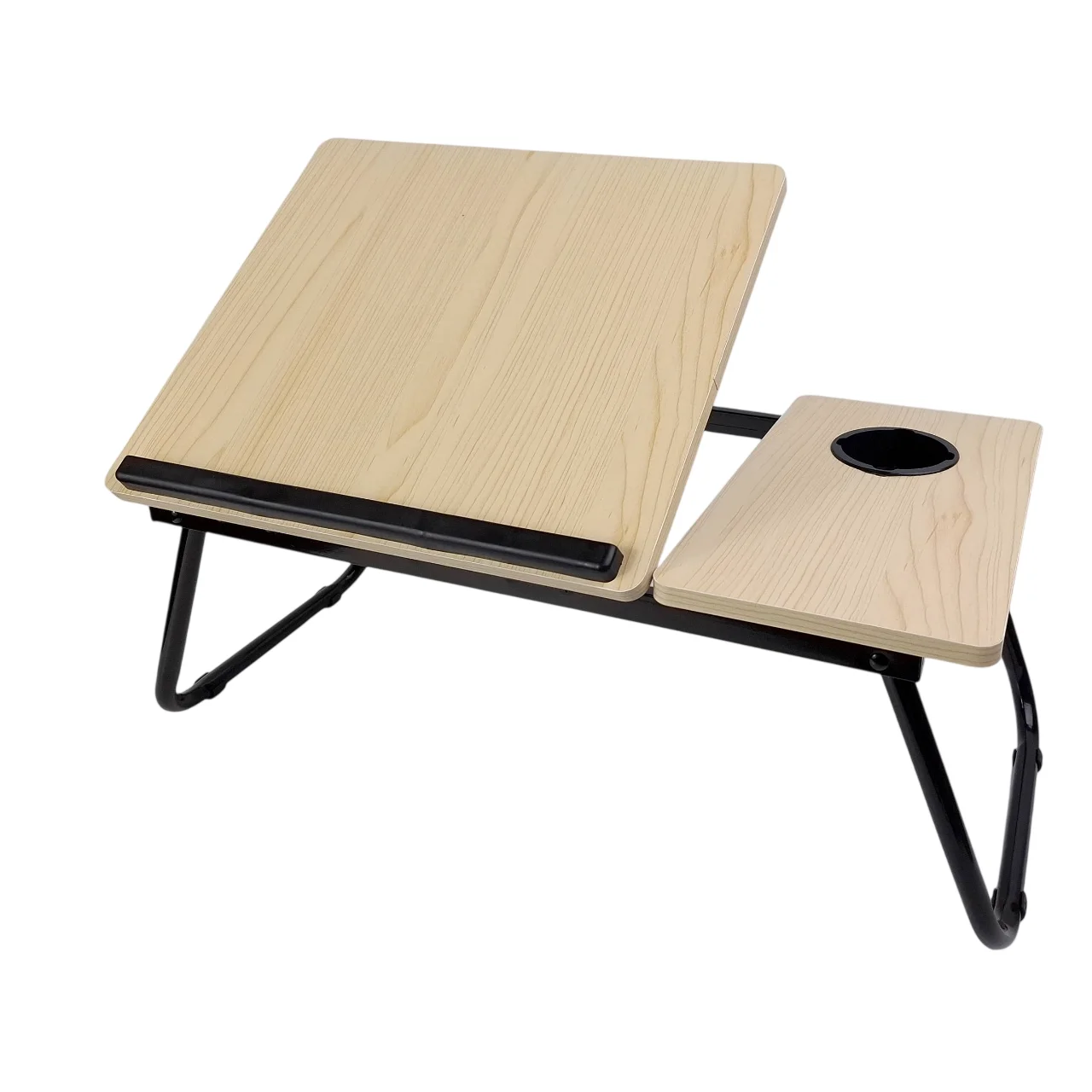 Mesita Multiuso Plegable de Madera – Escritorio Portátil para Cama o Sofá con Patas Plegables