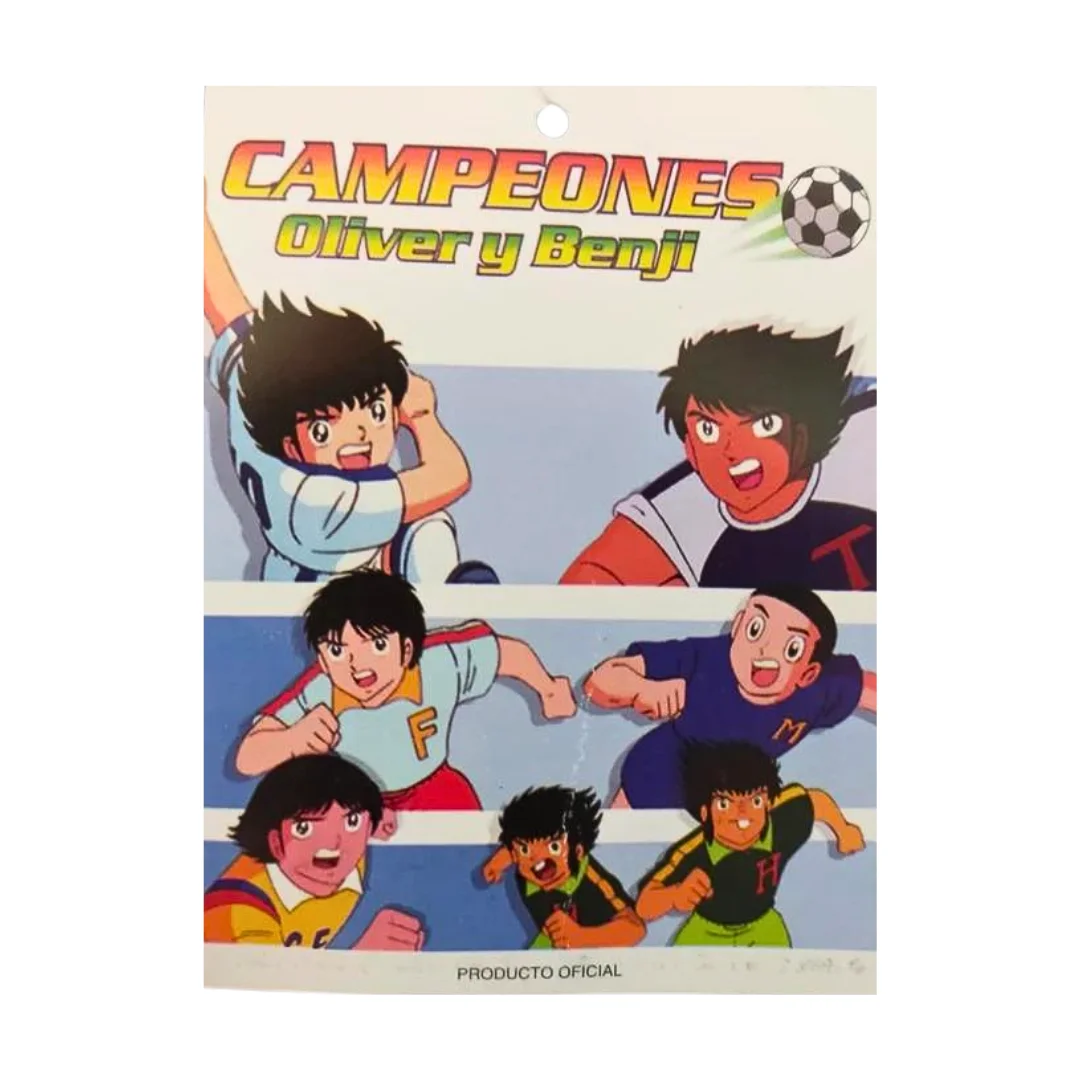 Newteam Benji Price XL short sleeve orange 100% cotton Logo embroidery Oliver and Benji Champions towards the World Super champions Captain Tsubasa FC Nankatsu T-shirt for collectors and fans of the series