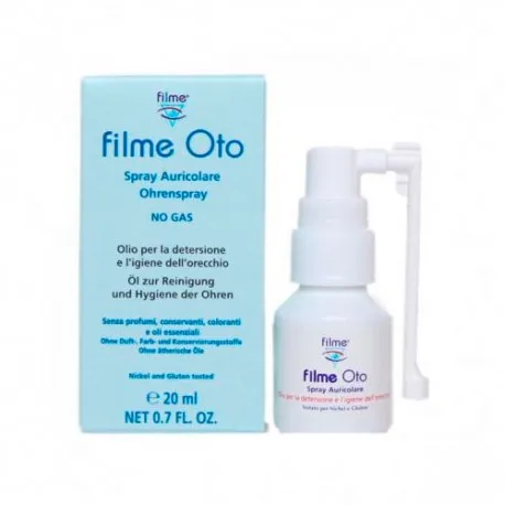 Atrial Spray Film OTO 20ml-Removes Wax and Prevents Plugs