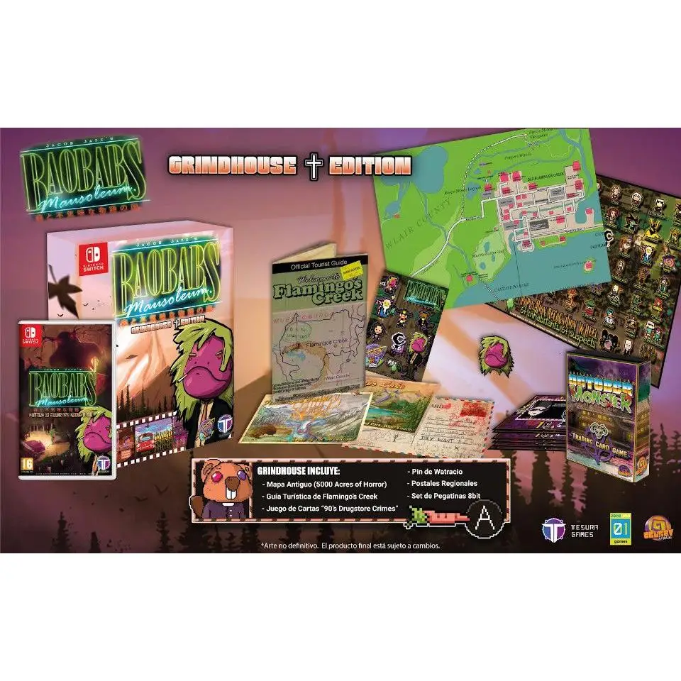 Baobabs Mausoleum Grindhouse Edition - Nintendo Switch - Nuevo precintado - PAL España