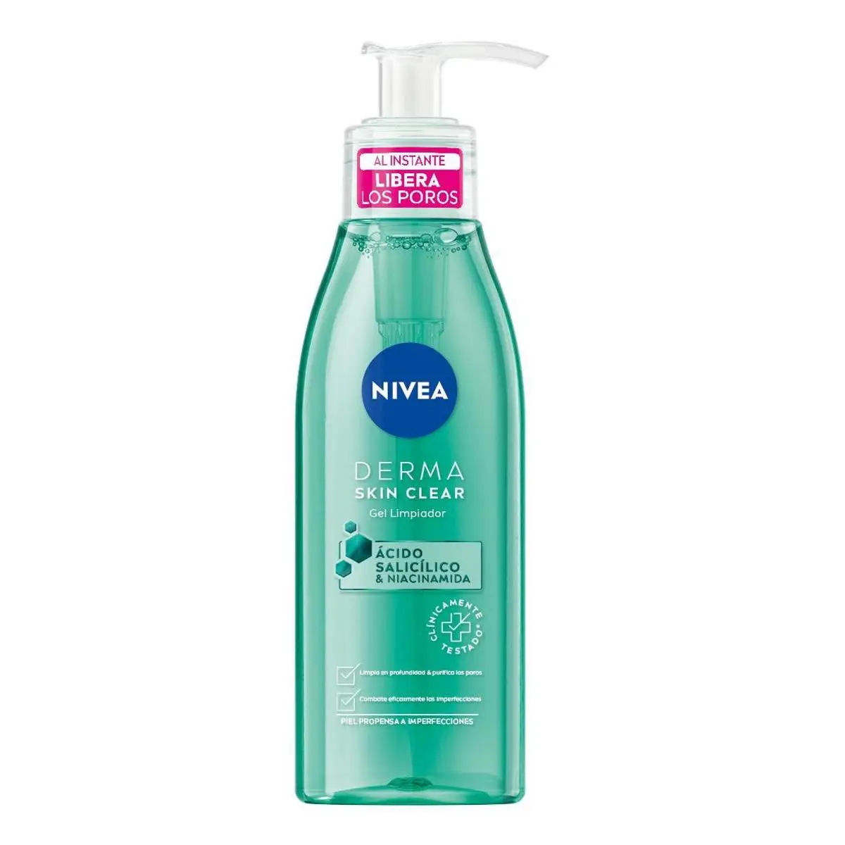 NIVEA Derma Skin Clear Gel Limpiador Facial 150ml