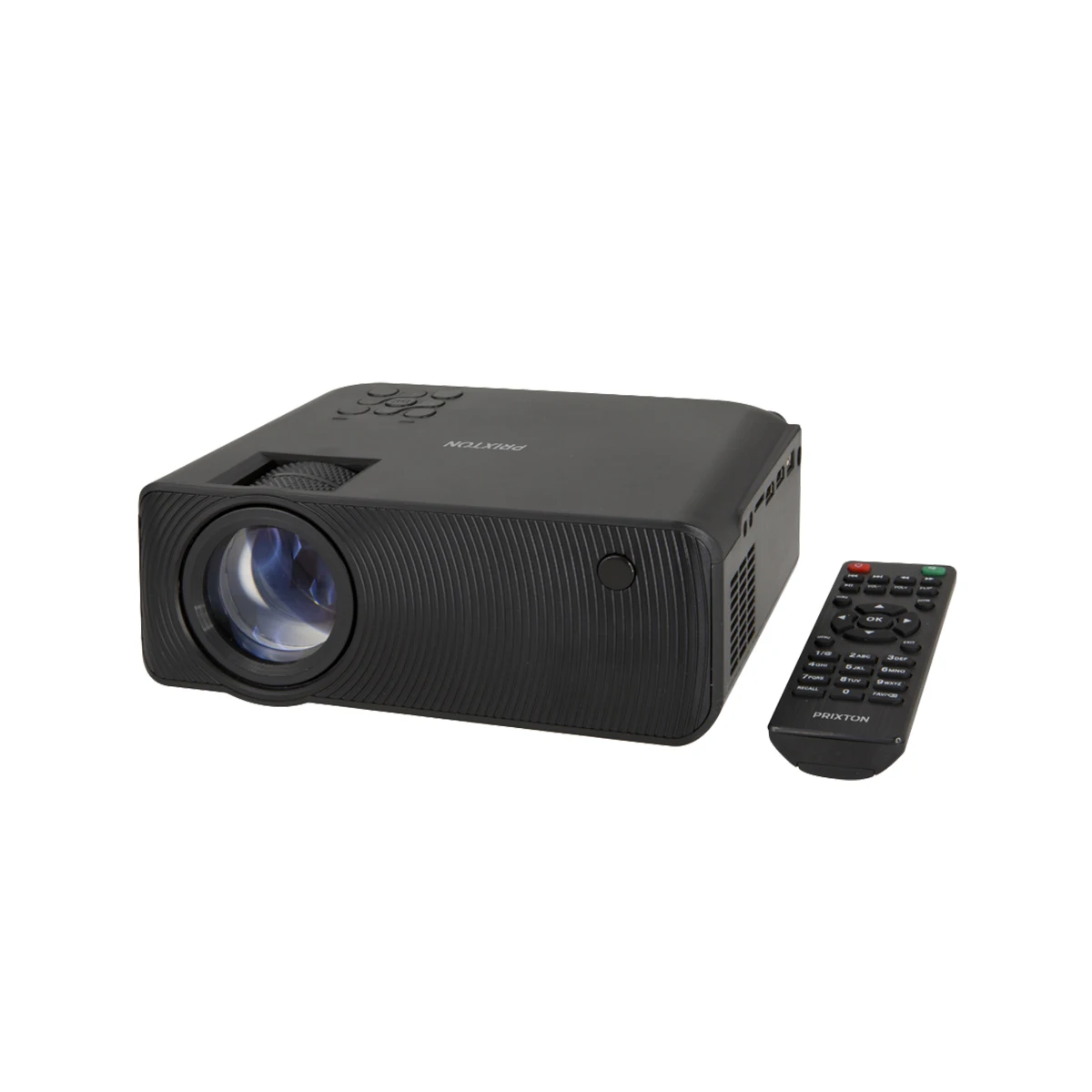 Portable Projector Cinema Deluxe - WiFi - 7.000 lumens-LED 1280x720 Full HD-remote control-HDMI connection, USB, AV IN, MicroSD PRIXTON