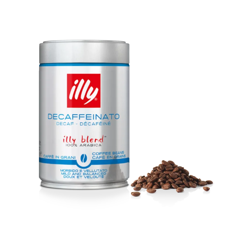 Café en grano Illy Descafeinado 250g