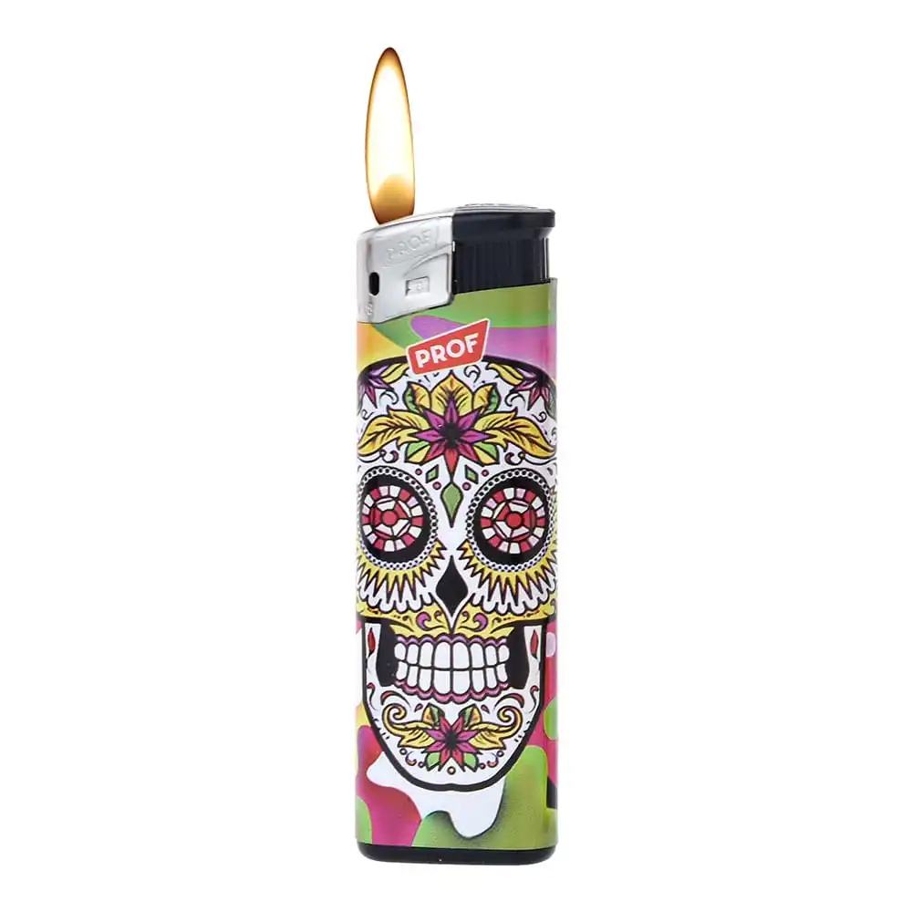 Disposable Electronic lighter model SKULL 1 unit