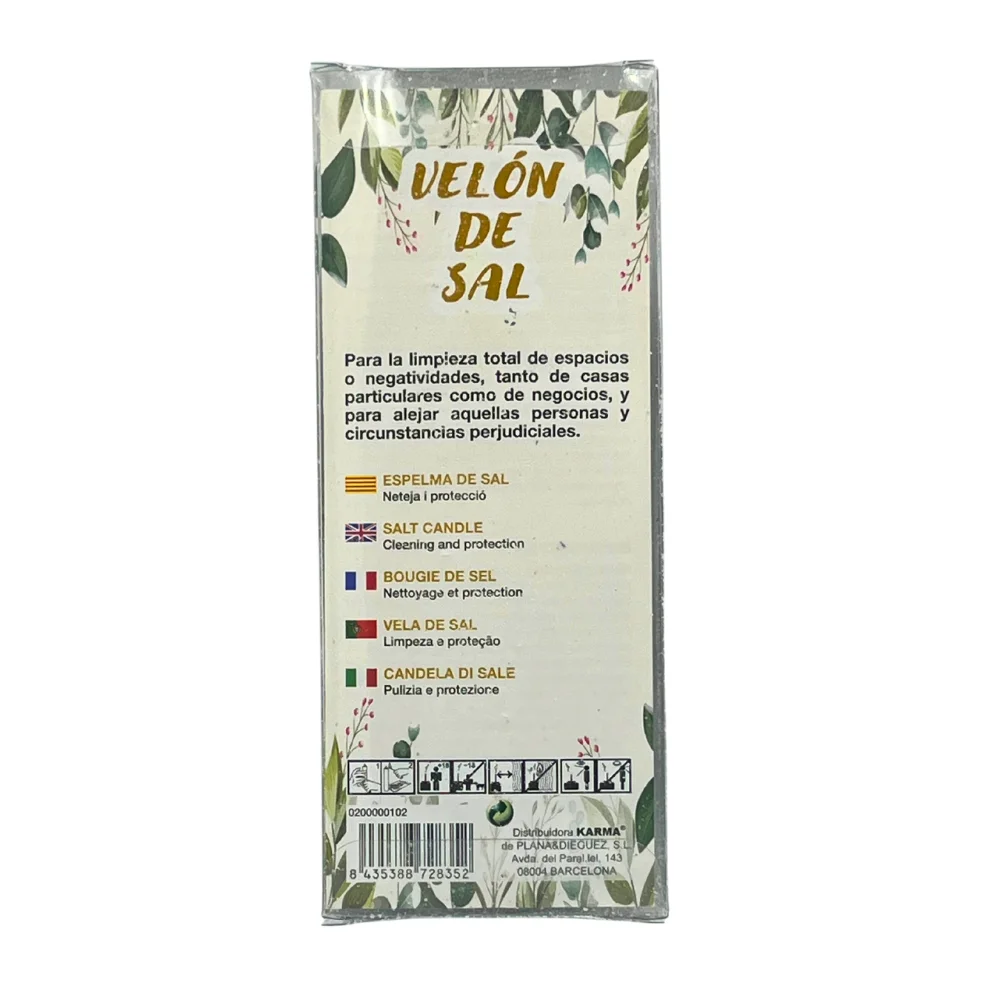 VELÓN DE SAL: LIMPIEZA TOTAL Y ALEJAR - Regalo Perfecto