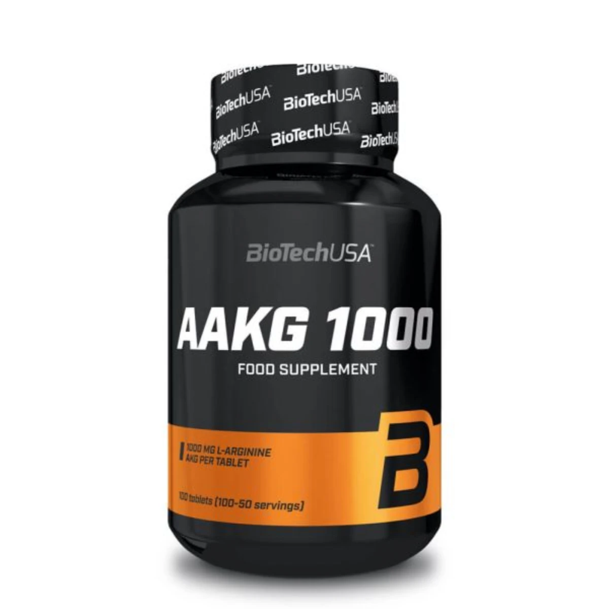Biotech USA AAKG 1000 mg - 100 tabls Suplemento de Arginina para Resistencia, Fuerza y Vasodilatación Muscular