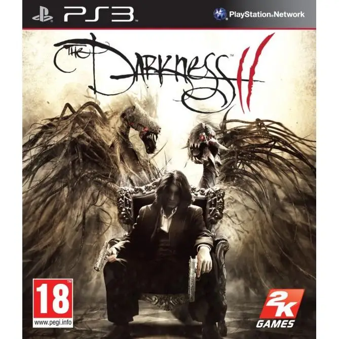2K The Darkness II Estándar Alemán, Inglés, Español, Francés PlayStation 3