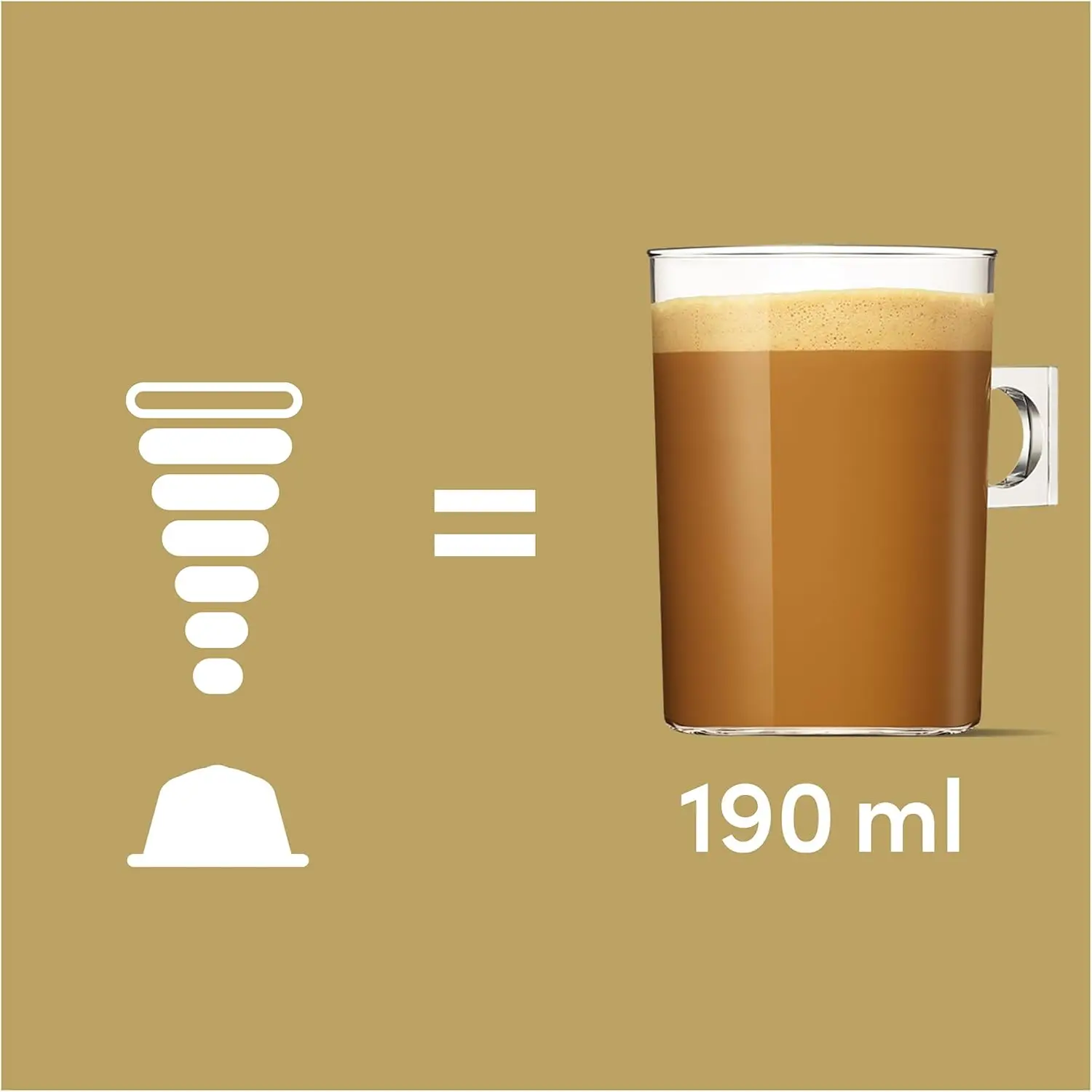 Nescafé dolce gusto delicate coffee with milk- 48 capsules, medium roast with subtle caramel notes (pack 3x 16)