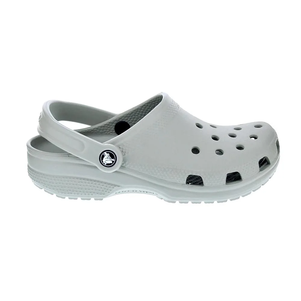 Crocs Mujer Zuecos modelo Classic Clog Gris