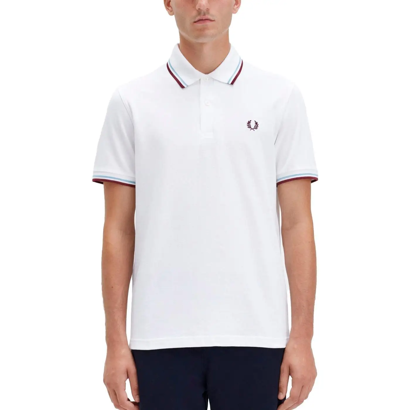 Polo Fred Perry M12 White