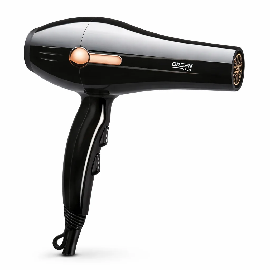 Secador de Pelo Profesional 2000W, Motor de Alta Velocidad 18000RPM, Tecnología Iónica, 3 Temperaturas y 2 Velocidades, Secado Rápido, Incluye Difusor y Boquilla, Diseño Ergonómico.