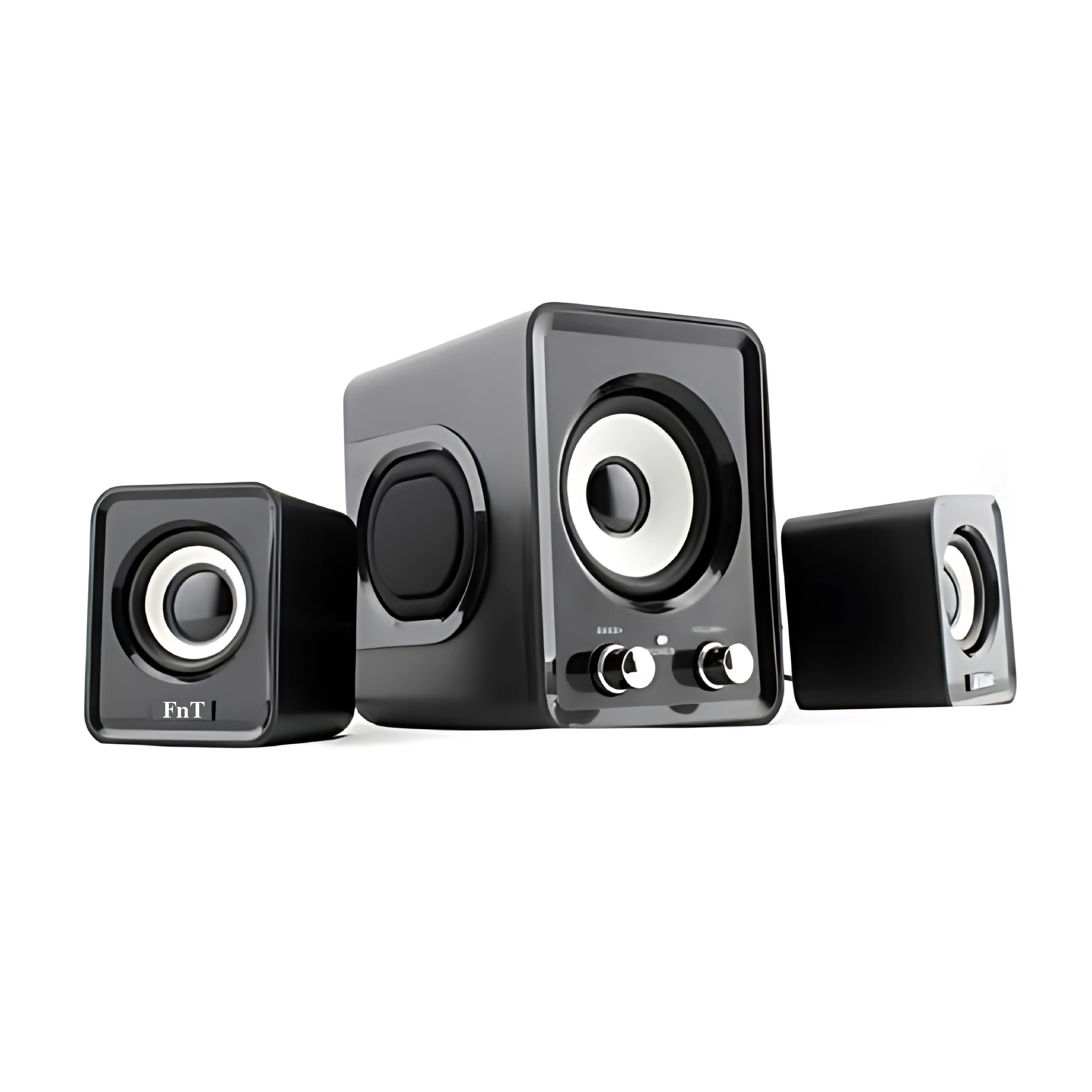 LIFA Altavoces para ordenador con cable USB universal, altavoecs para PC, reproductores de sonidos SW201