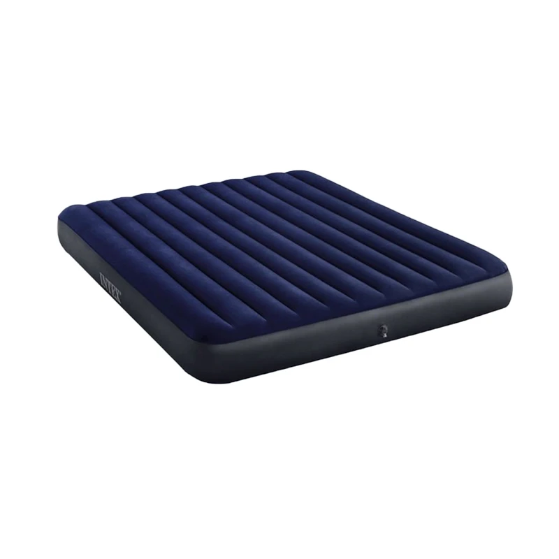 INTEX Dura-Beam Classic Downy Cama de aire individual, Colchon inflable cama, Colchon inflable camping, Colchoneta inflable, Colchon inflable, Cama de aire para camping, Colchon hinchable, Cama
