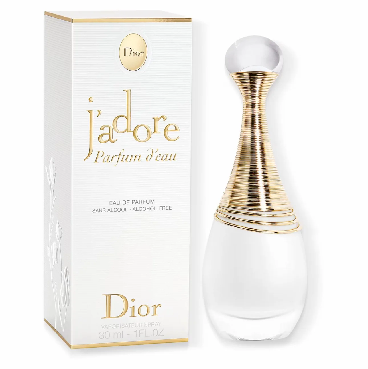 DIOR - J'adore Parfum d'Eau - Eau de parfum sin alcohol - notas florales y frescas 100 ML