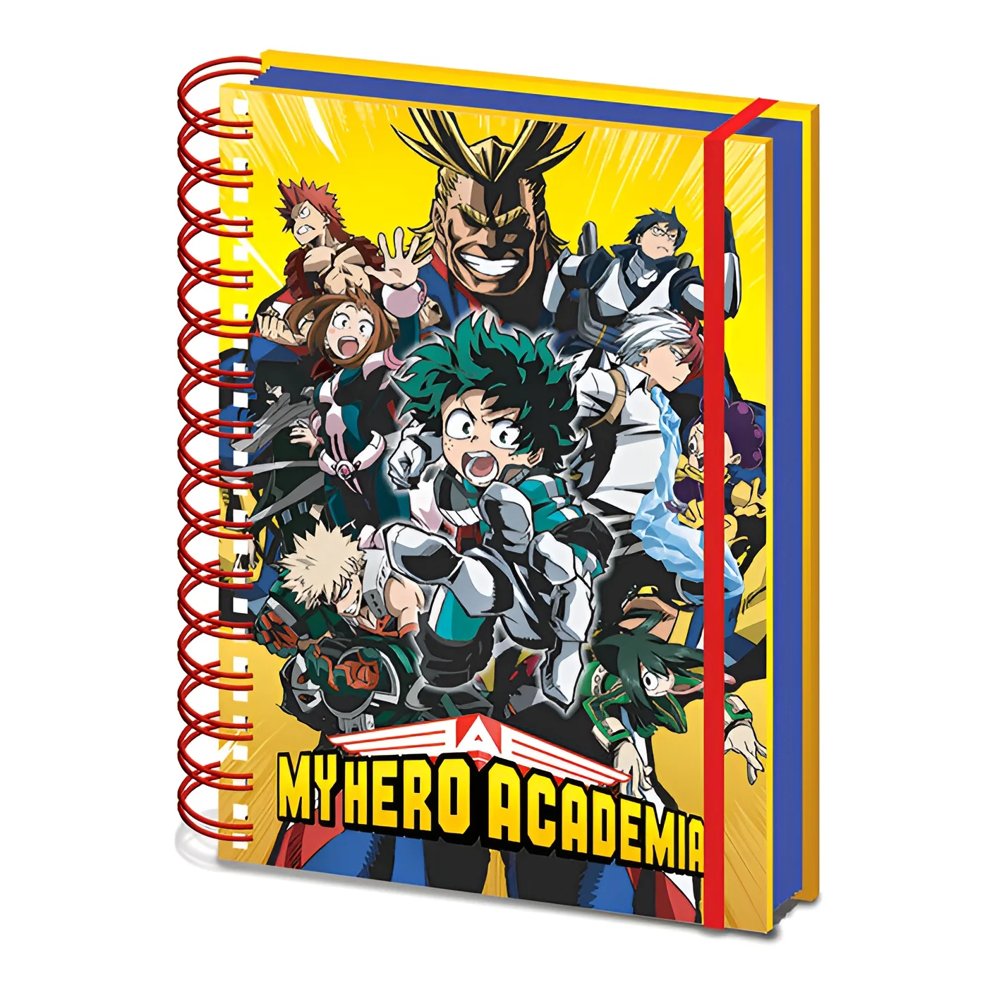 Pyramid International Cuaderno A5 de Espiral My Hero Academia - Radial Character Burst - Multicolor