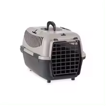 DECODEKO-Transportín de Mascotas Portátil Antracita, ideal para perros y gatos 48x31.5x31cm