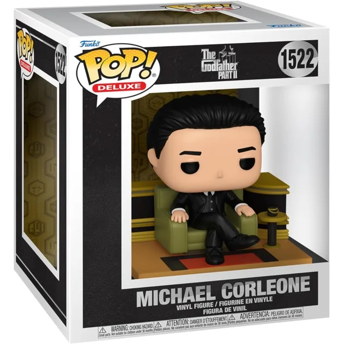 Funko Pop figure! Deluxe movies The Godfather II Michael Corleone model 1522 | 75936-Original-collectible miniature figures for exhibition-gift Idea-official merchandise-toys for N