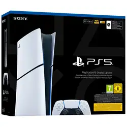 Consola Sony PlayStation 5 PS5 825GB Edition Digital Slim, Chassis E, Blanco, Version Europea, Garantia Oficial Sony - AliExpress