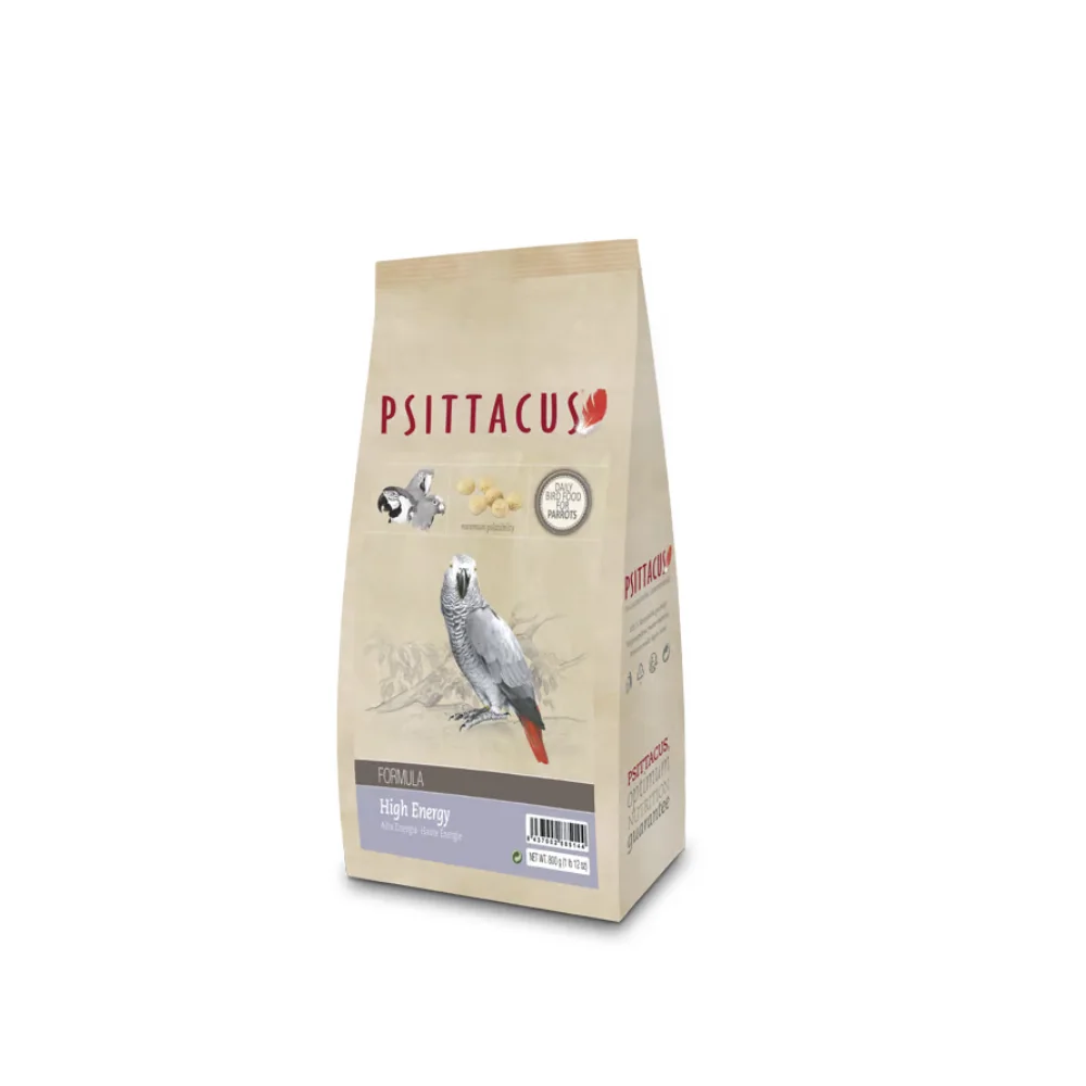 Psittacus Pienso Alta Energía para Aves Psitaciformes - Mantenimiento Durante Inactividad Reproductiva
