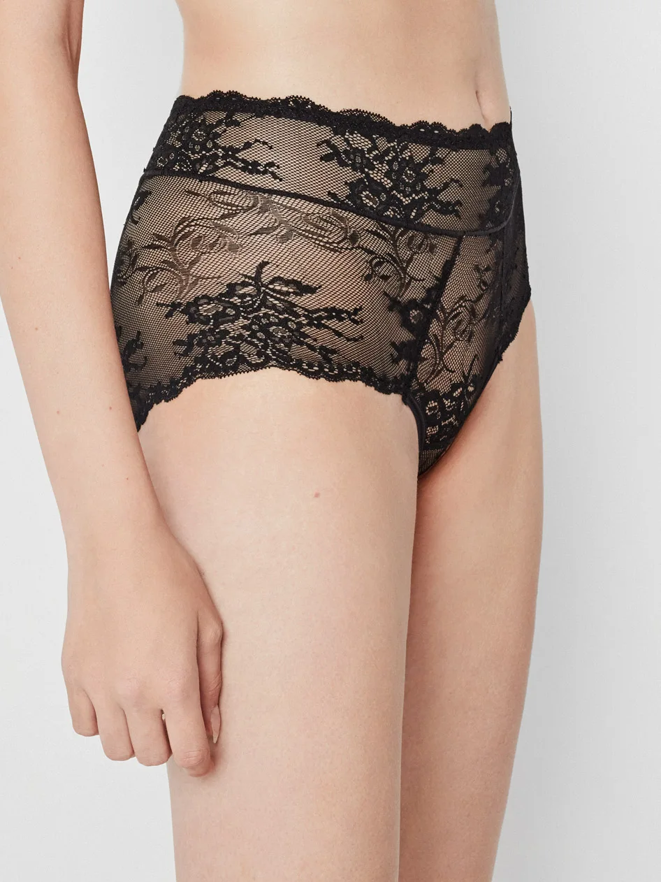 Gisela high panties in lace fabric ref:1/0445