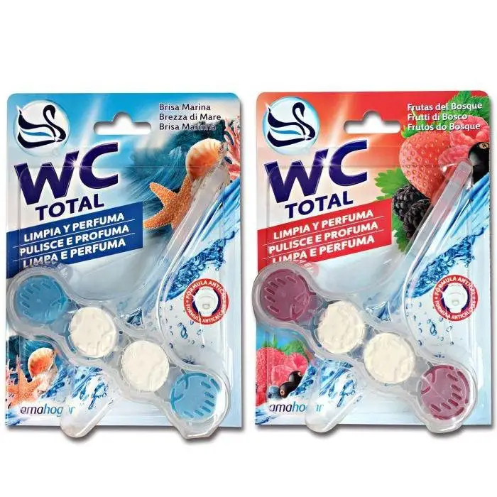 Maxia Market - Pack 2 WC Total 45gr for sinks and Vater-clean, perfume and Polish