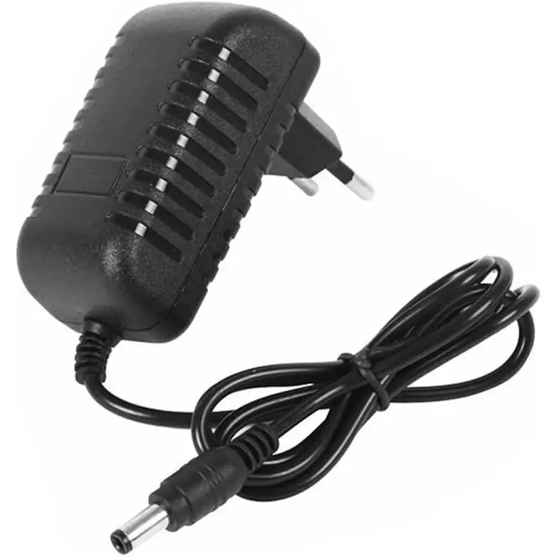 Adaptador de Corriente 9V 12V 1A 2A 3A 1.5A 9W 12W 18W 24W 36W con Enchufe Europeo | Fuente de Alimentación con Conector DC 5.5mm x 2.5mm y Cable de 1 Metro | Compatible con Router, Módem, Cámara de
