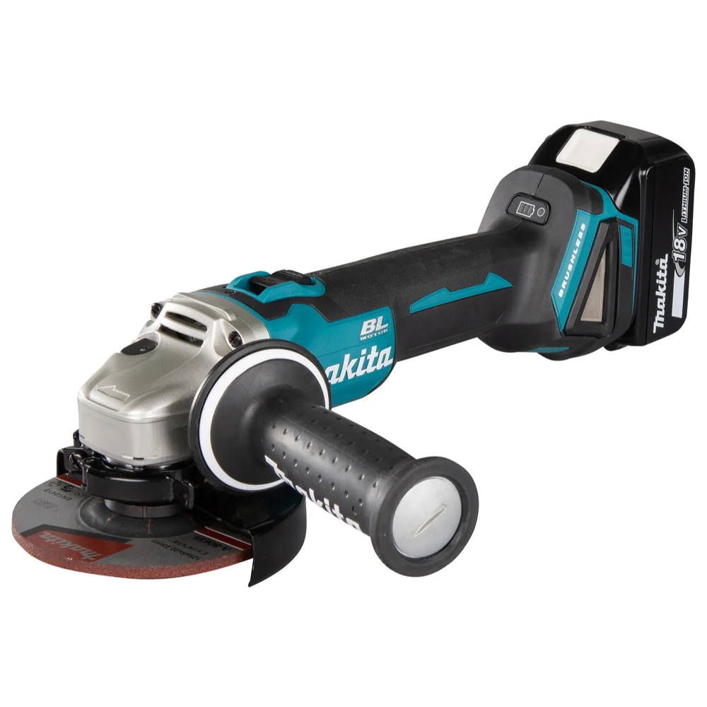 MAKITA DGA504Z - Mini Amoladora 18V Litio 125mm BL 18 V. Sin bateria sin cargador