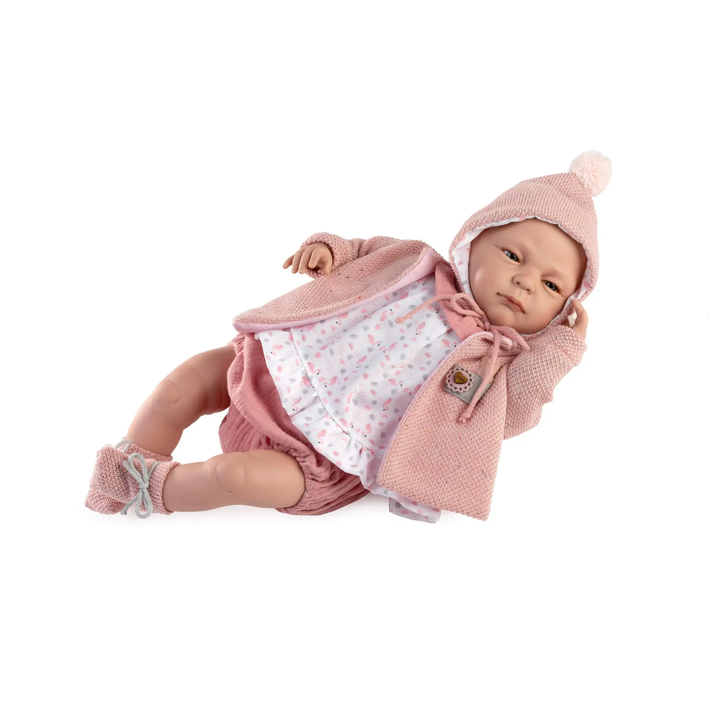 Valeria doll with real weight, soft body and interchangeable dresses-Berbesa dolls #1