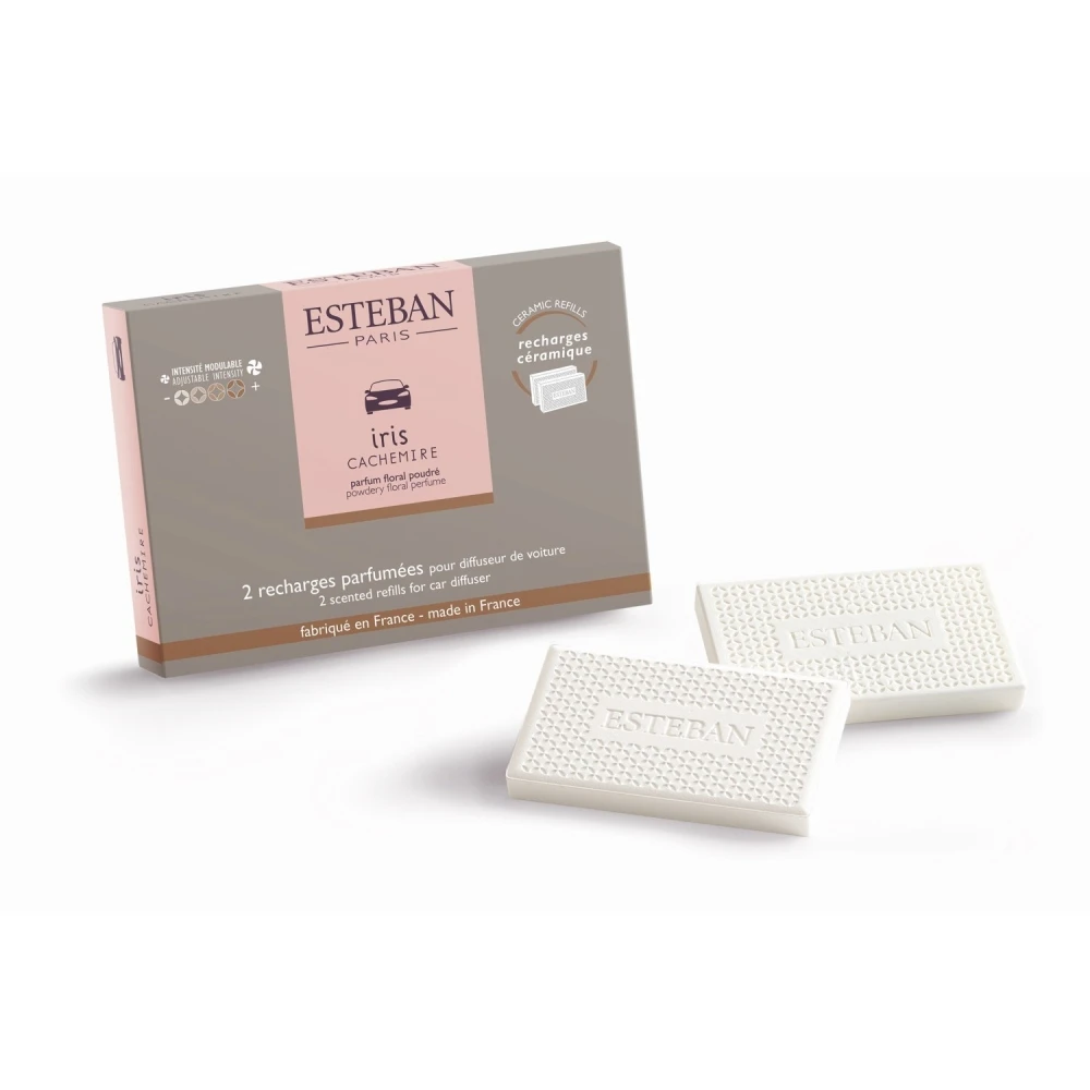 Recarga Difusor de coche Esteban Paris Iris Cachemire