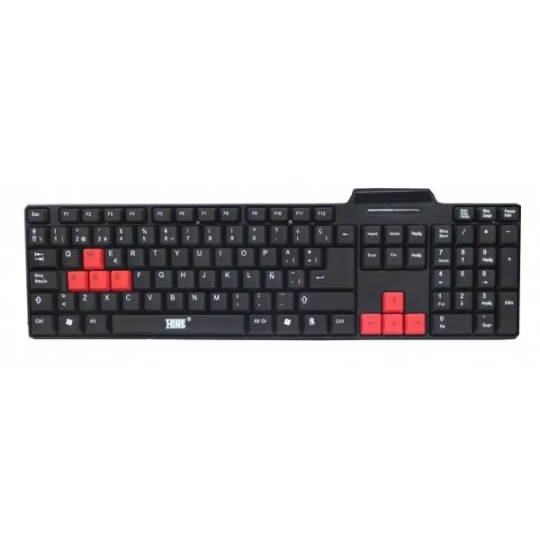 ¿Por qué elegir el teclado USB FGNS con cable ñ para tu PC?