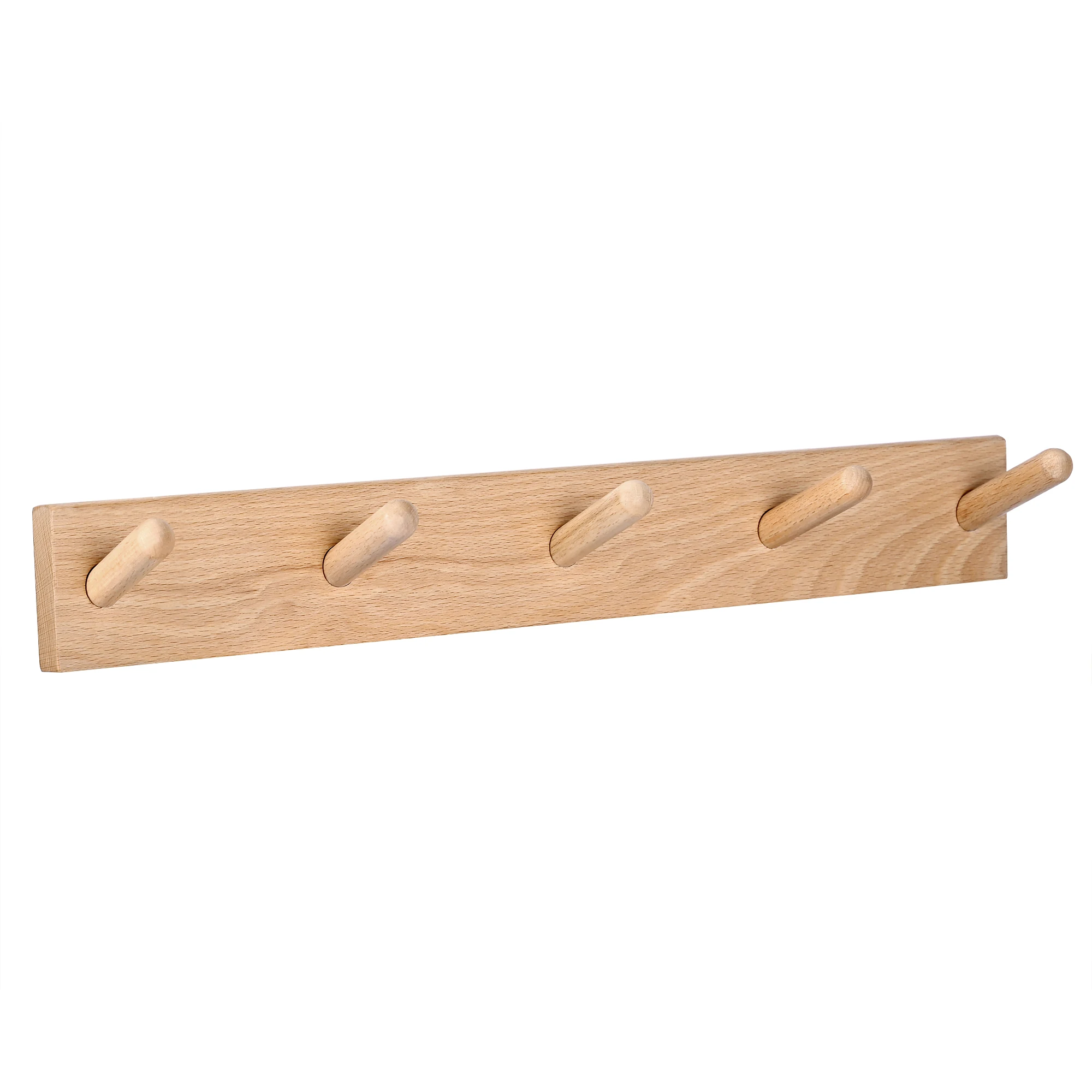 T-Lovendo PERCHERO DE PARED AM-WR05-NATURAL en Color Natural