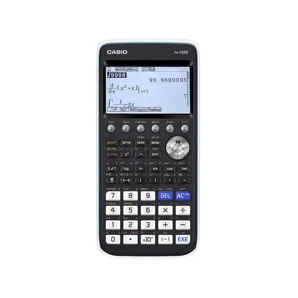 Casio scientific calculator FX-CG50 graphic calculator, Color display high resolution, black Color