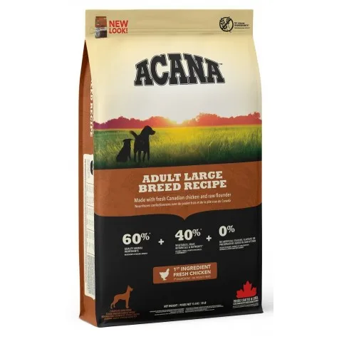 Acana Adult Large Breed 11.4 Kg   Pienso Natural para Perros Grandes con Pollo de Corral y Huevos de Corral
