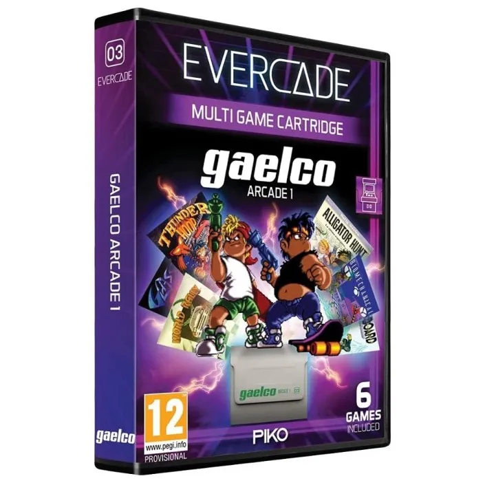 Cartucho con Juegos Gaelco Arcade 1 para Videoconsola Evercade