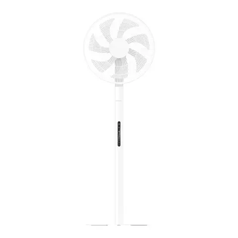 Official | Mijia Smart Standing Fan Pro Slim, Diseño ultradelgado, Fácil de guardar, Funcionamiento con control remoto o táctil, Compatible con carga portátil Type-C