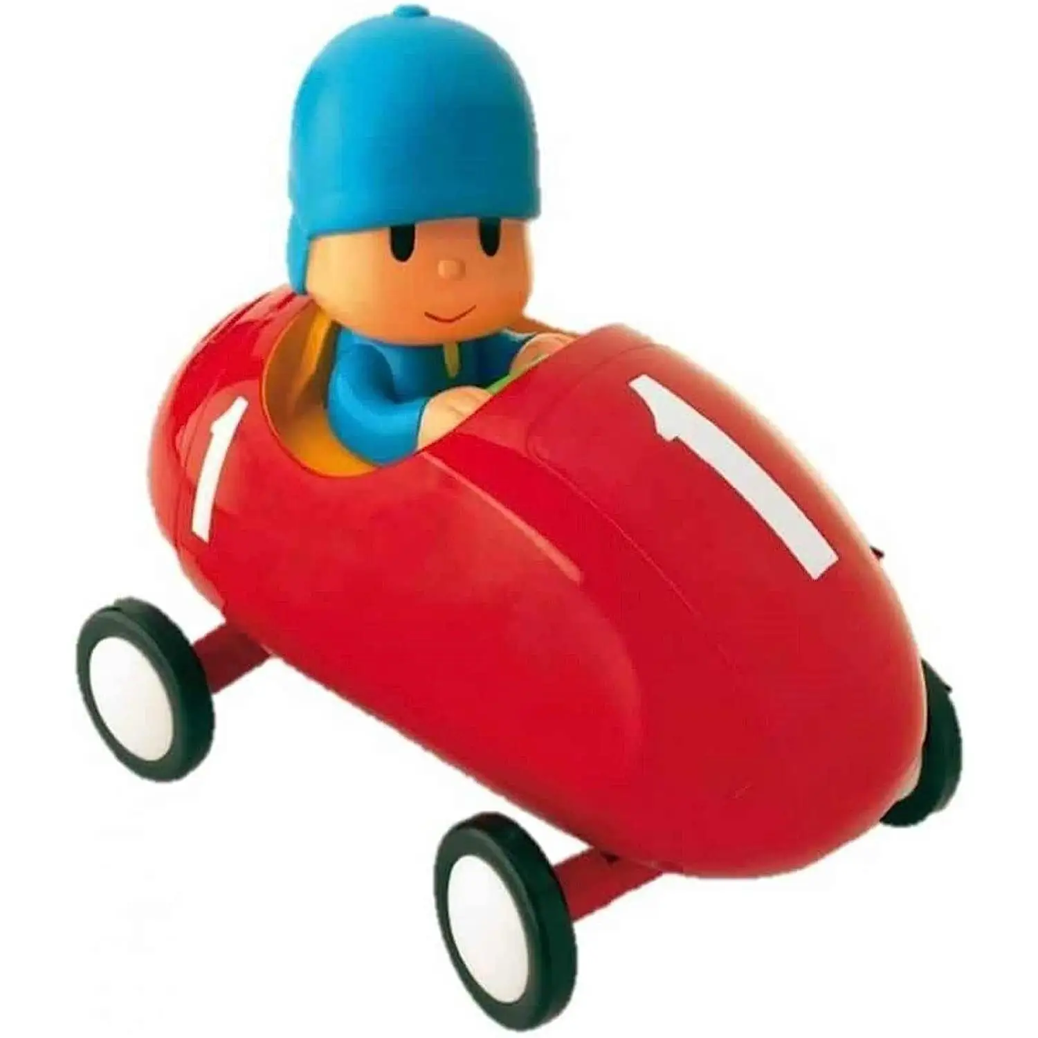 Pocoyo - Coche de Carreras (Bandai TO77400), Unisex, Children
