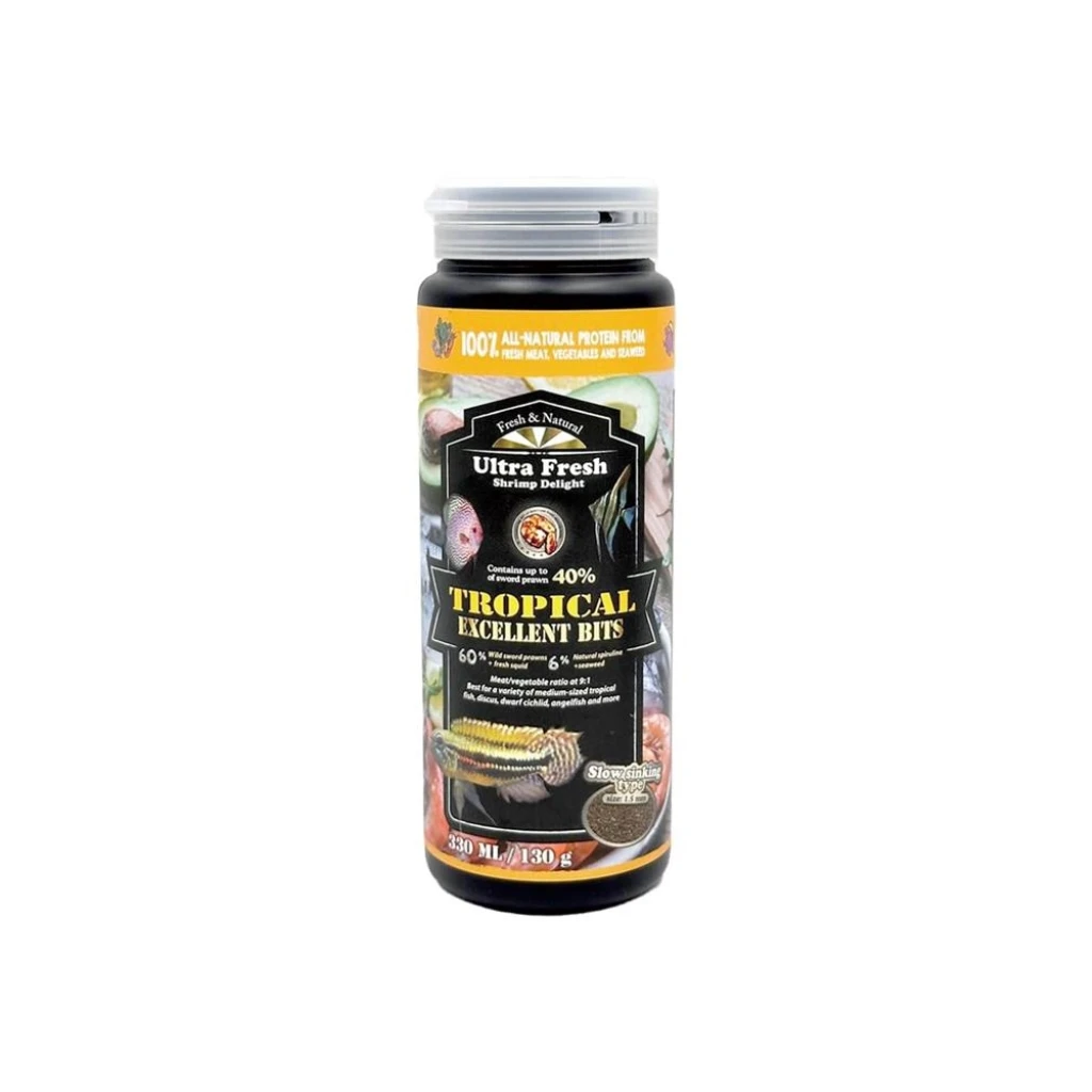 AZOO - Ultra Fresh - Tropical Excellent Bits - Alimento Natural Peces Medianos Tropicales
