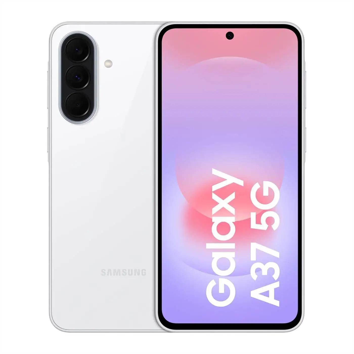 Samsung Galaxy A37 5G 6GB RAM, 128GB memoria, pantalla 6,7", cámara 50MP blanco