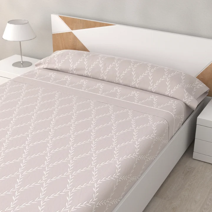 Juego de Sábanas Estampado de 3 Piezas para Cama 90/105/135/150 cm – Suaves, Frescas y Con Bajera Ajustable - 100% Poliéster - HMS