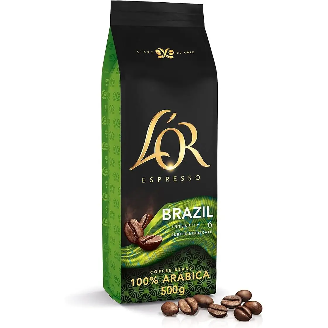 L'OR 2x500g  Espresso Colombia Café en Grano Natural 100% Arábica-L'OR 2x450 gr Espresso Café Grano Passione Rossa Maranello Espresso-L'OR 2*500g Espresso Brazil Café en Grano Natural 100% Arábic-a