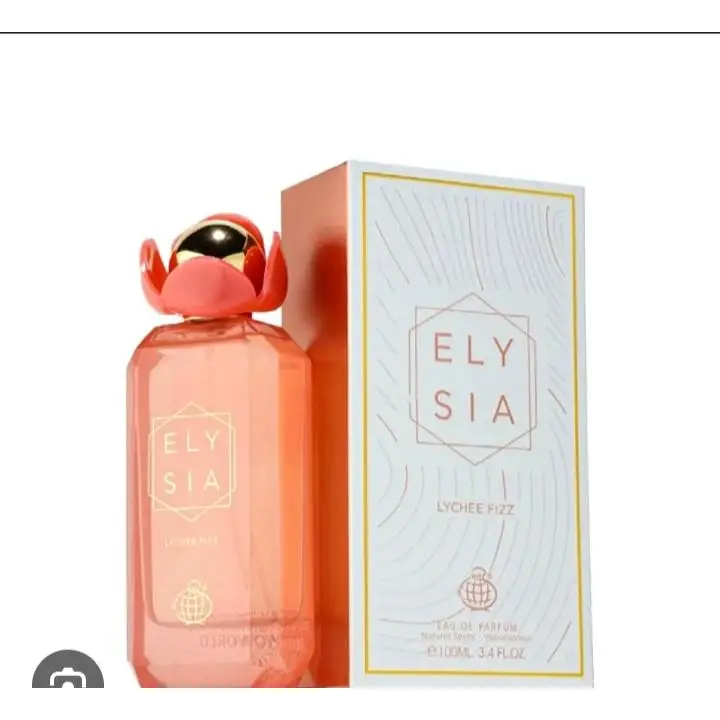 fragance world elysia lychee fizz eau de perfume 100ml para mujer.