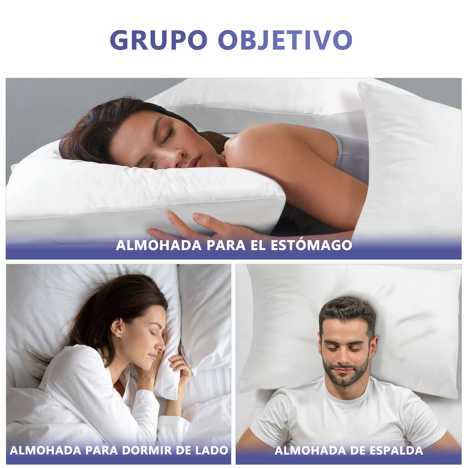 EasySpeed Microfiber Pillow 70cm 80cm 90cm, Ergonomic Design with Medium Firmness, Hypoallergenic and Breathable, Washable by Hand or Machine, Retains Shape, Color White